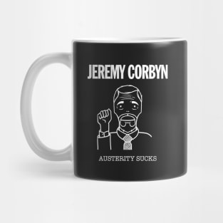 Jeremy Corbyn Austerity Sucks Mug